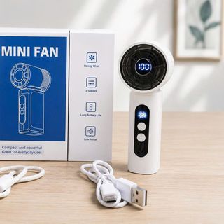 QUẠT TÍCH ĐIỆN CẦM TAY 100 CẤP ĐỘ GIÓ ZY-263