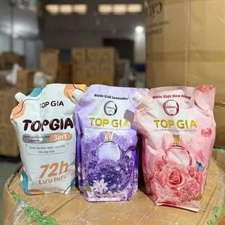 🌸 NƯỚC GIẶT TOPGIA 3IN1 – THƠM HOA HỒNG & LAVENDER 72H 🌸