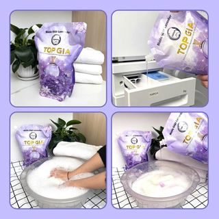 NƯỚC GIẶT TOPGIA 3IN1 – THƠM HOA HỒNG & LAVENDER 72H
