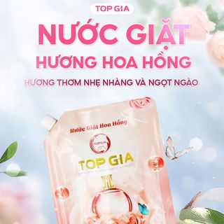 NƯỚC GIẶT TOPGIA 3IN1 – THƠM HOA HỒNG & LAVENDER 72H