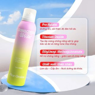 Xịt Chống Nắng Cao Cấp Five Grains Nâng Tone Proxylane 160ml |