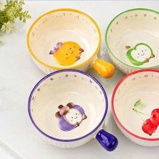P010 Chảo Sứ Cầm Tay (THÙNG 48C)