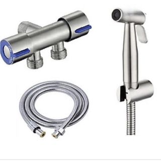 VAN NƯỚC 2 ĐẦU XẢ ĐỘC LẬP INOX 304