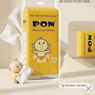 Khăn giấy rút treo tường đa năng! PON