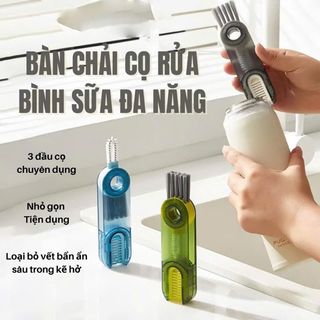 Bàn chải vệ sinh bằng nhựa 3in1