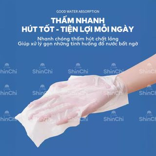 Combo Sỉ 10 Gói Giấy Ăn SHINCHI (300 Tờ/Gói, 4 Lớp) - Giá Tốt Cho Tạp Hóa