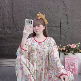 BỘ TOLE DÀI BABYDOLL (8868)