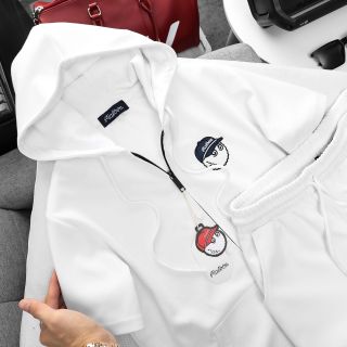 SET BỘ NÓN MALBON BASIC NAM. Chất vải Cá sấu chập Cotton xuất Hàn.