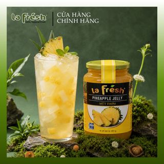 Mứt Thơm/Dứa LaFresh Đà Lạt 850g | 90% Thơm | Nguyên Liệu Pha Chế F&B