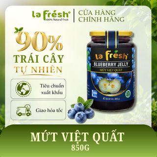 Mứt Việt Quất LaFresh Đà Lạt 850g | 90% Việt Quất | Nguyên Liệu Pha Chế F&B