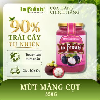 Mứt Măng Cụt LaFresh Đà Lạt 850g | 90% Măng Cụt | Nguyên Liệu Pha Chế F&B