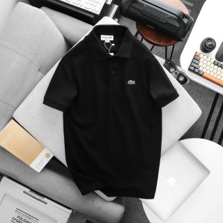 Áo thun polo nam basic.  Chất vải cá sấu pha thun co giãn nhẹ - đồng chất vải.