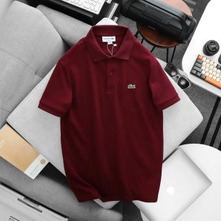 Áo thun polo nam basic.  Chất vải cá sấu pha thun co giãn nhẹ - đồng chất vải.