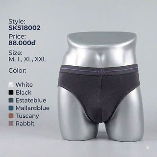 QUẦN LÓT NAM COTTON SPANDEX SKS18002