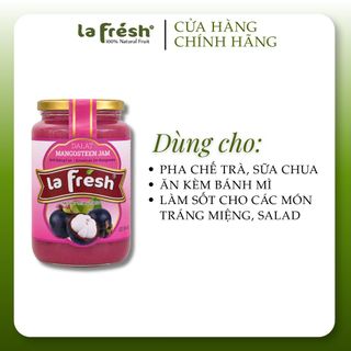 Mứt Măng Cụt LaFresh Đà Lạt 850g | 90% Măng Cụt | Nguyên Liệu Pha Chế F&B
