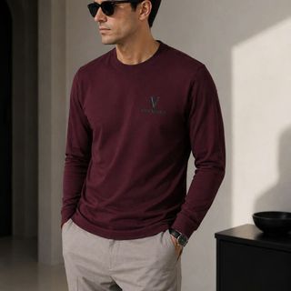 Áo Tay dài Vaumont Cotton Cao cấp nam.