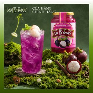 Mứt Măng Cụt LaFresh Đà Lạt 850g | 90% Măng Cụt | Nguyên Liệu Pha Chế F&B