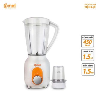 MÁY XAY SINH TỐ COMET CM9955 (T6) - CỐI NHỰA KHÁNG VỠ