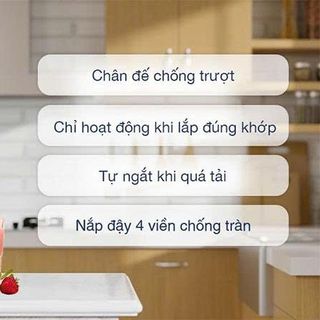 MÁY XAY SINH TỐ COMET CM9955 (T6) - CỐI NHỰA KHÁNG VỠ