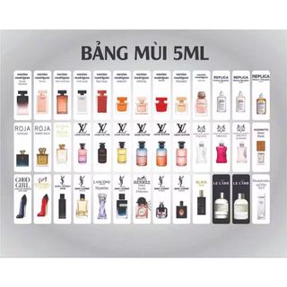 Tinh dầu nước hoa chiết 5ML cao cấp