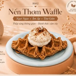 TUYỂN ĐẠI LÝ NẾN THƠM SCENTIQUE AMOR - Nến Thơm Tạo Hình Bánh Waffle