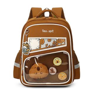 💗 Balo tiểu học mã A783 phối màu hình thú cute nhiều ngăn chống thấm