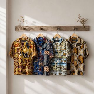 Sơ Mi Bông tay ngắn nam.