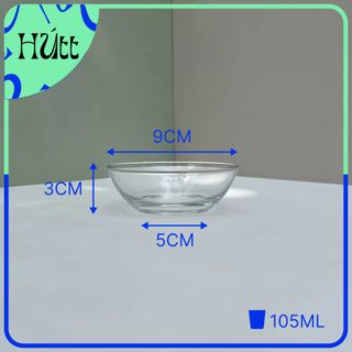 Hộp 12 Cái Chén Chấm Thủy Tinh Cỡ Nhỏ Nhập Khẩu Thái Lan 105ML UG-398