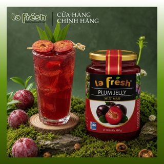 Mứt Mận LaFresh Đà Lạt 850g | 90% Mận Tươi | Nguyên Liệu Pha Chế F&B