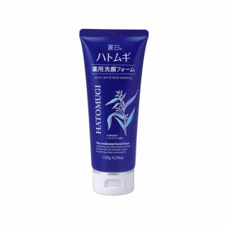 Sữa rửa mặt ngăn ngừa mụn Reihaku Hatomugi Medicated Facial Foam