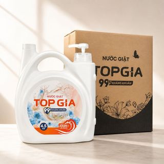 Nước Giặt Top Gia Can 4,5L Full Vat