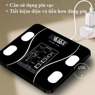 CÂN ĐO SỨC KHOẺ THÔNG MINH SẠC ĐIỆN (T20)