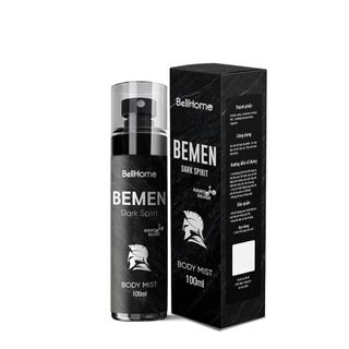 Body mist Bellhome Bemen Dark Spirit No19 100ml hương gỗ phương đông nam tính lưu hương lâu