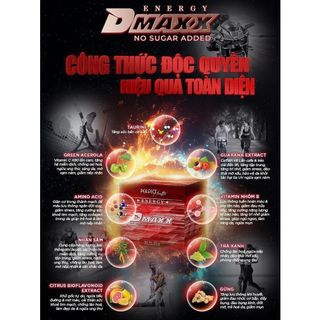 Dmaxx Đỏ Không Đường Damode - Mua 1 Hộp được tặng thêm 3 gói