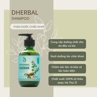 DẦU GỘI THẢO DƯỢC CHĂM SÓC TÓC CHẮC KHỎE DHERBAL