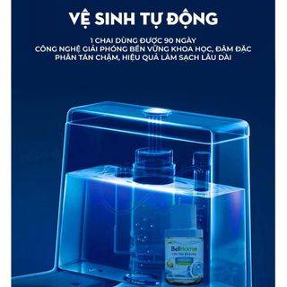 Cốc thả bồn cầu Bellhome Công nghệ sinh học, Làm sạch tự động, xanh thoáng mát, Lưu hương 90 ngày