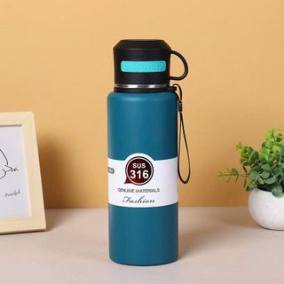 BÌNH GIỮ NHIỆT INOX 316 CAO CẤP 800ml CÓ NẮP CỐC (T50)