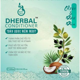 { CHÍNH HÃNG } THẢO DƯỢC DƯỠNG TÓC MỀM MƯỢT - DẦU XẢ DHERBAL