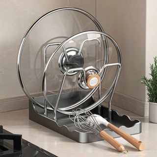 Giá đỡ nắp nồi Giá đỡ vị trí Giá đỡ thìa nhà bếp