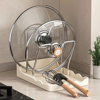 Giá đỡ nắp nồi Giá đỡ vị trí Giá đỡ thìa nhà bếp