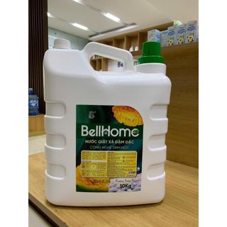 Nước giặt xả BellHome 10kg Công nghệ sinh học – Sạch vết bẩn, Không hóa chất, Lưu hương cả ngày dài