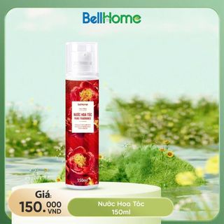 NƯỚC HOA TÓC VỚI HƯƠNG NƯỚC HOA NHẸ NHÀN QUYẾN RỦ BELLHOME 150ML