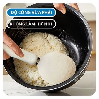 Vá Bới Cơm Chống Dính Thông Minh Famistar, đế hít từ tính, nâng tầm không gian sống, giá sỉ chỉ từ 1 cái