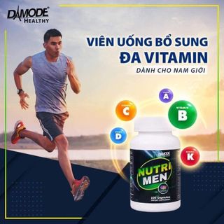 [ Chính Hãng ] Nutri Men - Vitamin, Khoáng Chất, Tăng Sức Đề Kháng Cho Nam - Damode