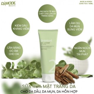 [ Chính Hãng ] Sửa Rửa Mặt Gel Cleaner Oil Control Hàn Quốc Dành Cho Da dầu, Mụn, Hổn Hợp - Damode