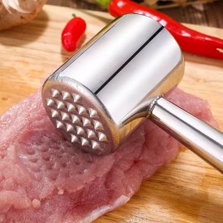 Búa đập thịt hai đầu inox 304-Búa đa năng tiện lợi