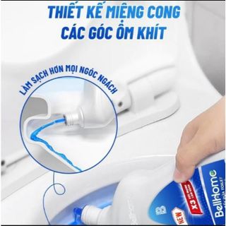 Tẩy bồn cầu hương quế Công nghệ sinh học Bellhome 1kg - Đánh bay vết bẩn Khử mùi an toàn hiệu quả