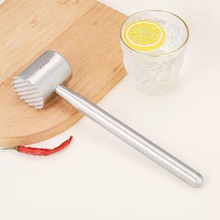 Búa đập thịt hai đầu inox 304-Búa đa năng tiện lợi