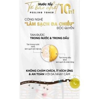 [ Chính Hãng ] Nước Tẩy Tế Bào Chết, Dưỡng Da Peeling Toner P-system - Damode