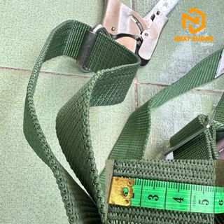 Dây đai an toàn lao động 1 móc thép lớn D08, dây bảo hộ lao động, dây an toàn rơi ngã trên cao